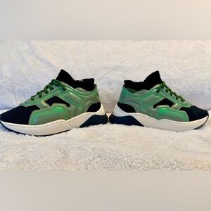 Stella McCartney Kids Sneakers in Green and Black